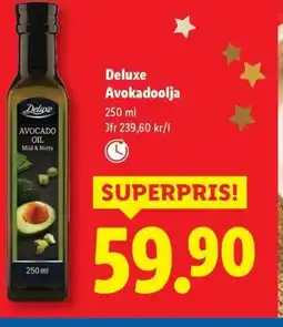 Lidl Deluxe Avokadoolja erbjuda