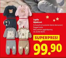 Lidl Lupilu Mjukisset erbjuda