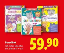 Lidl Pysselbok erbjuda