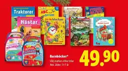 Lidl Barnböcker erbjuda