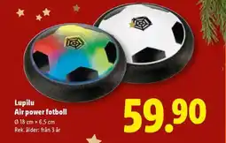 Lidl Lupilu Air power fotboll erbjuda