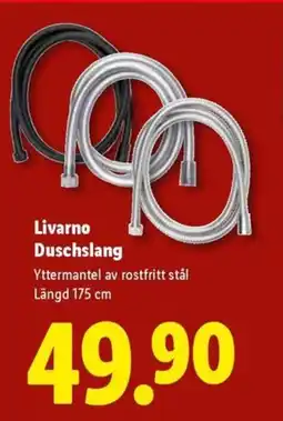 Lidl Livarno Duschslang erbjuda