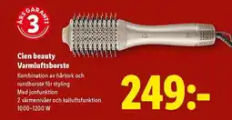 Lidl Cien beauty Varmluftsborste erbjuda
