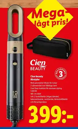 Lidl Cien beauty Airstyler erbjuda