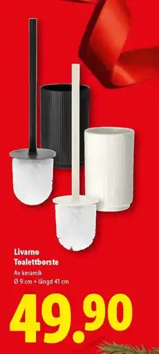 Lidl Livarno Toalettborste erbjuda