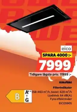 Power EICO Köksfläkt EICO5905 erbjuda