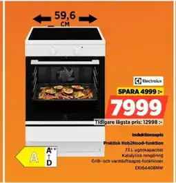 Power Electrolux Induktionsspis EKI64408NW erbjuda