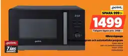 Power Point Mikrovågsugn POMW7025GB erbjuda
