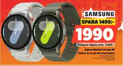 Power SAMSUNG Galaxy Watch7 44 mm BT SML310NZGAEUB erbjuda