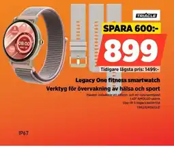 Power Legacy One fitness smartwatch TRILEGAISEGLD erbjuda