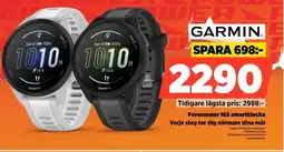 Power GARMIN Forerunner 165 smartklocka erbjuda