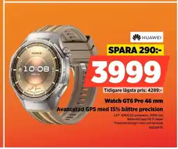 Power HUAWEI Watch GT6 Pro 46 mm 55020FTS erbjuda