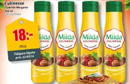 Extra Mjällby Stormarknad Milda Culinesse Flytande Margarin erbjuda