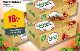 Extra Mjällby Stormarknad Milda Mild Mat&Bak erbjuda