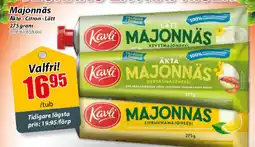 Extra Mjällby Stormarknad Kavli Majonnäs erbjuda