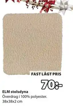 JYSK ELM stolsdyna erbjuda