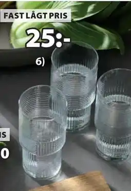 JYSK FERDINAND dricksglas erbjuda