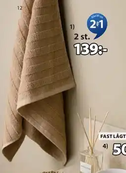 JYSK TORSBY badhandduk erbjuda