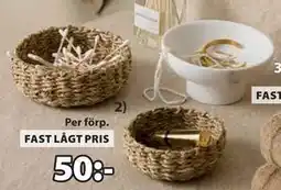 JYSK KANGOS prydnadsfat erbjuda