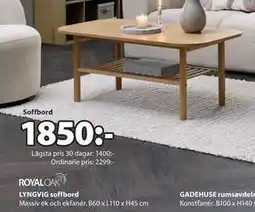 JYSK LYNGVIG soffbord erbjuda