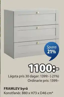 JYSK FRAMLEV byrå erbjuda