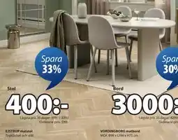 JYSK EJSTRUP matstol erbjuda