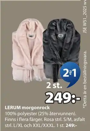 LERUM morgonrock