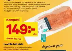 City Gross Laxfilé hel sida erbjuda