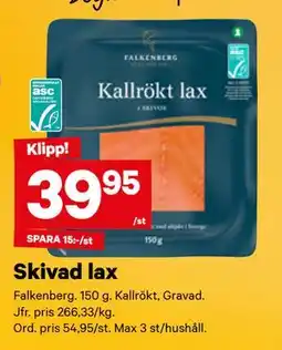 City Gross Skivad lax erbjuda