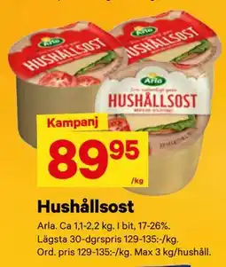 City Gross Hushållsost erbjuda