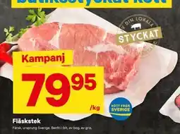 City Gross Fläskstek erbjuda