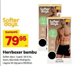 City Gross Herrboxer bambu erbjuda