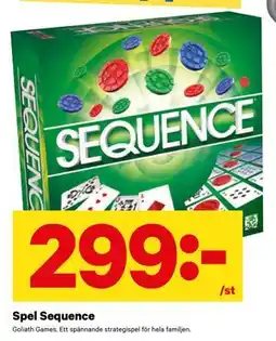 City Gross Spel Sequence erbjuda