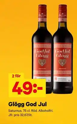 City Gross Glögg God Jul erbjuda