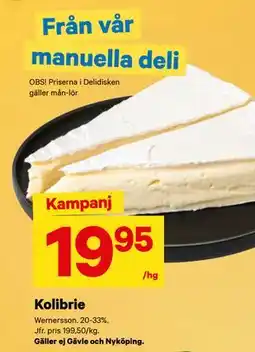 City Gross Kolibrie erbjuda