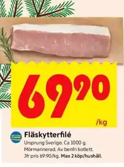 ICA Kvantum Fläskytterfilé erbjuda