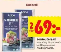 ICA Kvantum 5-minuterssill erbjuda