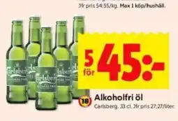 ICA Kvantum Alkoholfri öl erbjuda