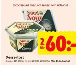 ICA Kvantum Dessertost erbjuda