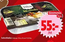 ICA Supermarket FRÖDINGE Julostkaka erbjuda