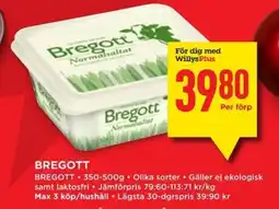 Willys BREGOTT Bregott erbjuda