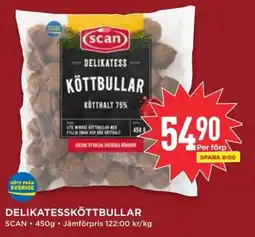 Willys SCAN Delikatessköttbullar erbjuda