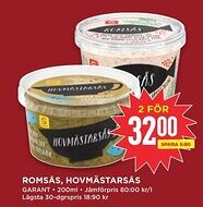 Willys GARANT Romsås, hovmästarsås erbjuda