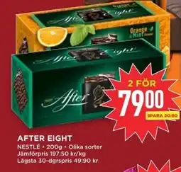 Willys NESTLÉ After eight erbjuda