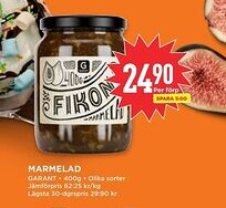 Willys GARANT Marmelad erbjuda