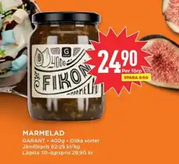 Willys GARANT Marmelad erbjuda