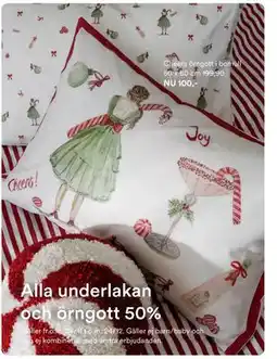 Hemtex Cheers örngott i bomull erbjuda