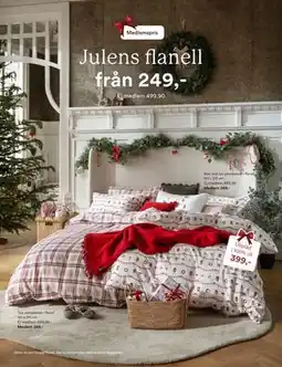 Hemtex Julens flanell, Medlemspris erbjuda