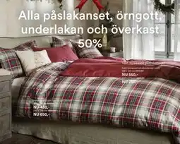 Hemtex Eden stonewashed påslakanset i satin erbjuda