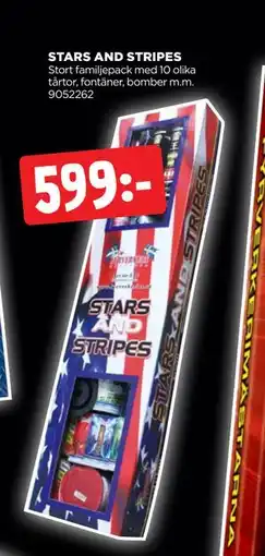 Jem&Fix STARS AND STRIPES erbjuda